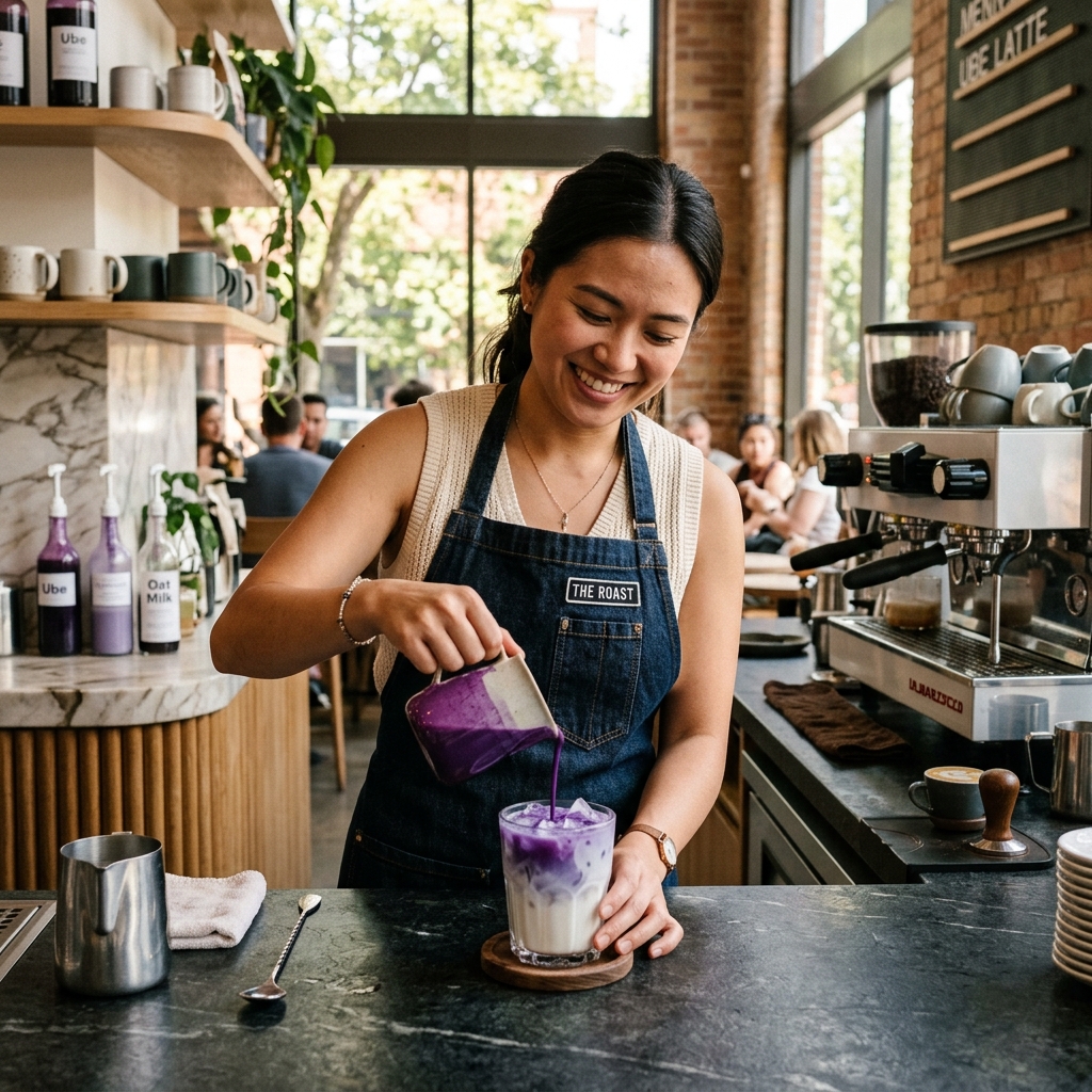 How Cafes in India are Using Premium Ube Powder